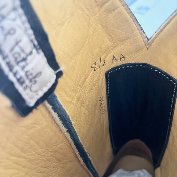 Rod Patrick Mens Cowboy Boots 8.5AA Brown CAYUSE Leather Western Texas A&M Logo - Picture 9 of 12